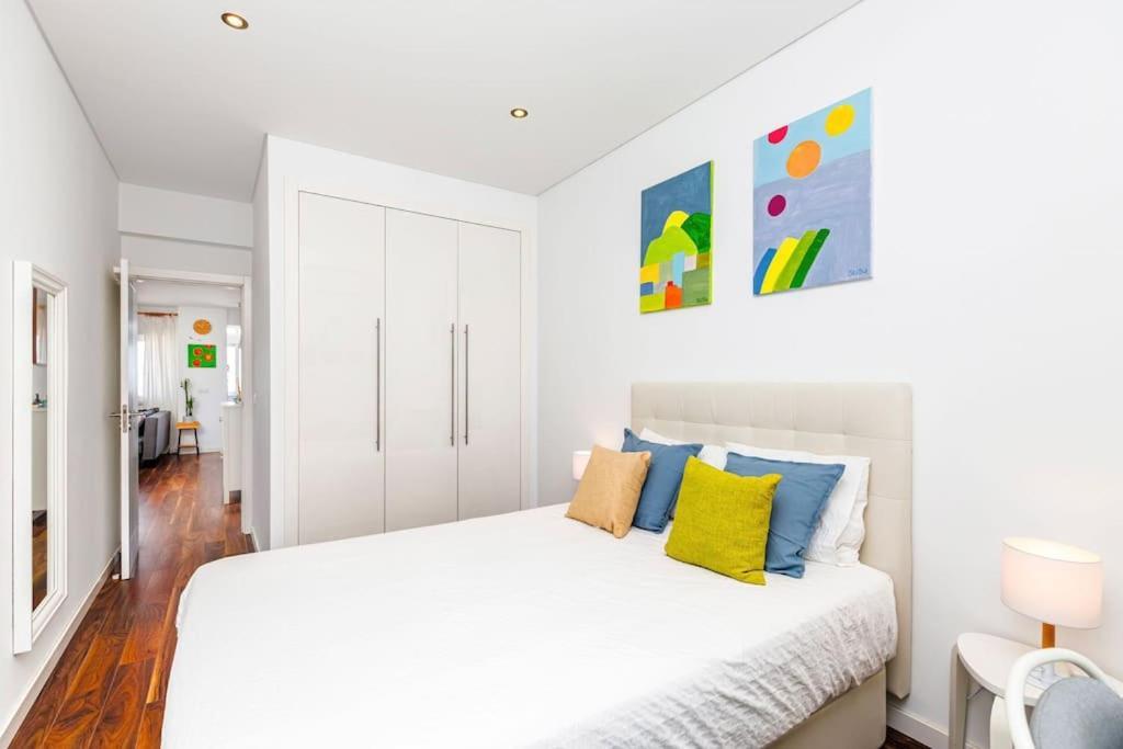 Cozy Bright Space With Landscape And Air Conditioner Lizbona Zewnętrze zdjęcie